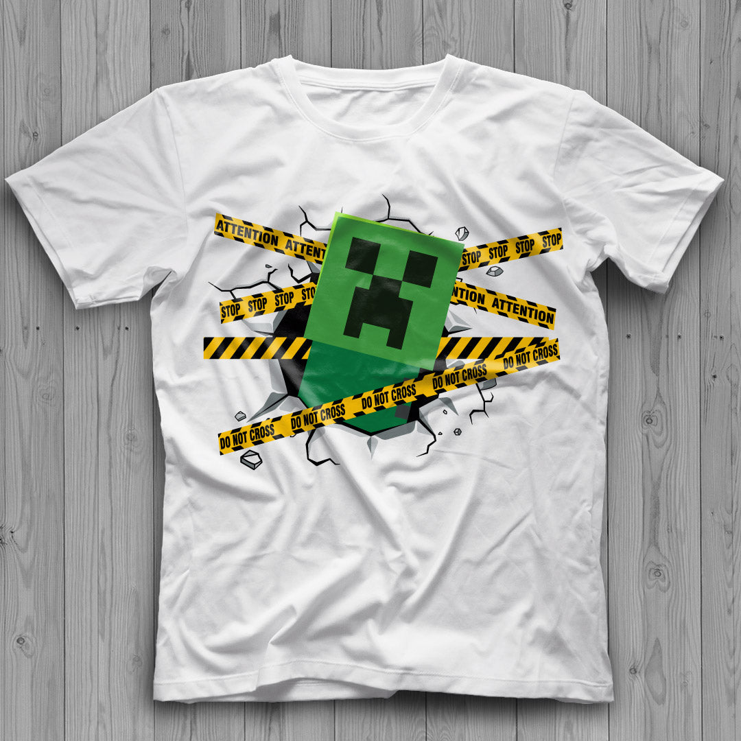 Minecraft Creeper Logo SVG