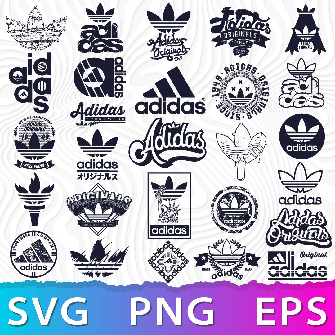 Adidas Logo SVG, Adidas PNG, Adidas Logo Transparent, Adidas Logo Vector