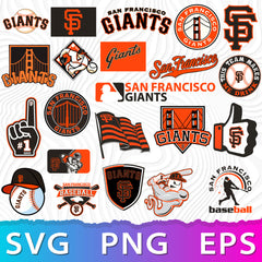 San Francisco Giants Logo Bundle | SVG, EPS, PNG