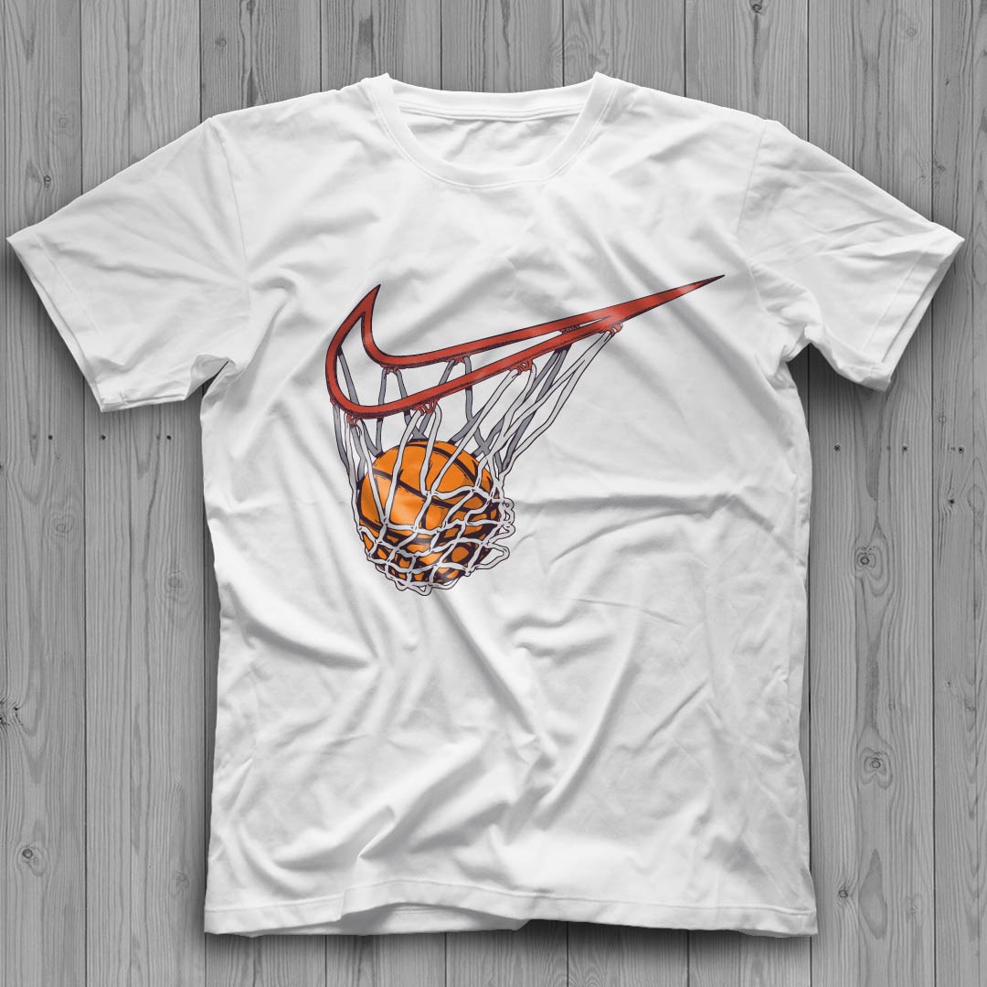 Nike Basketball Swoosh SVG