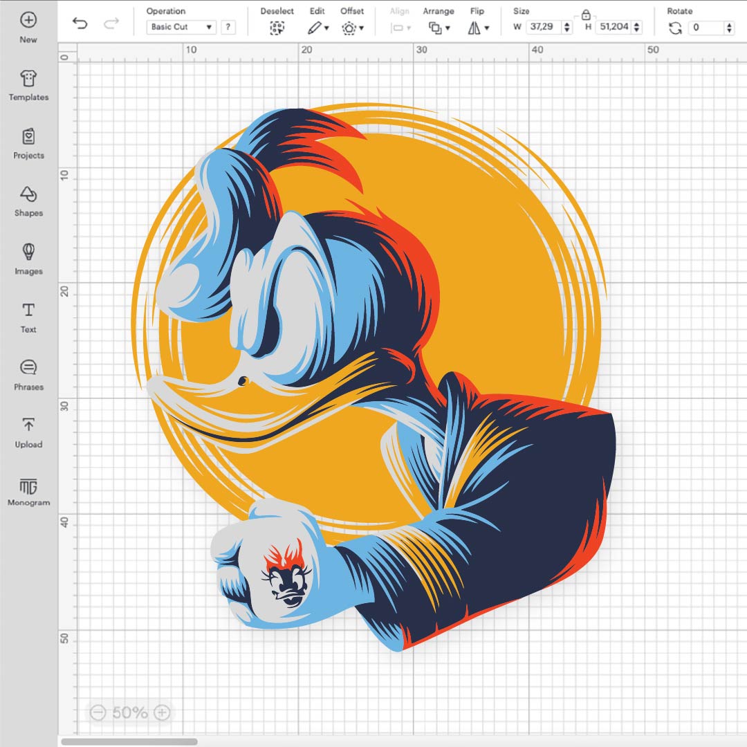 Donald Duck SVG