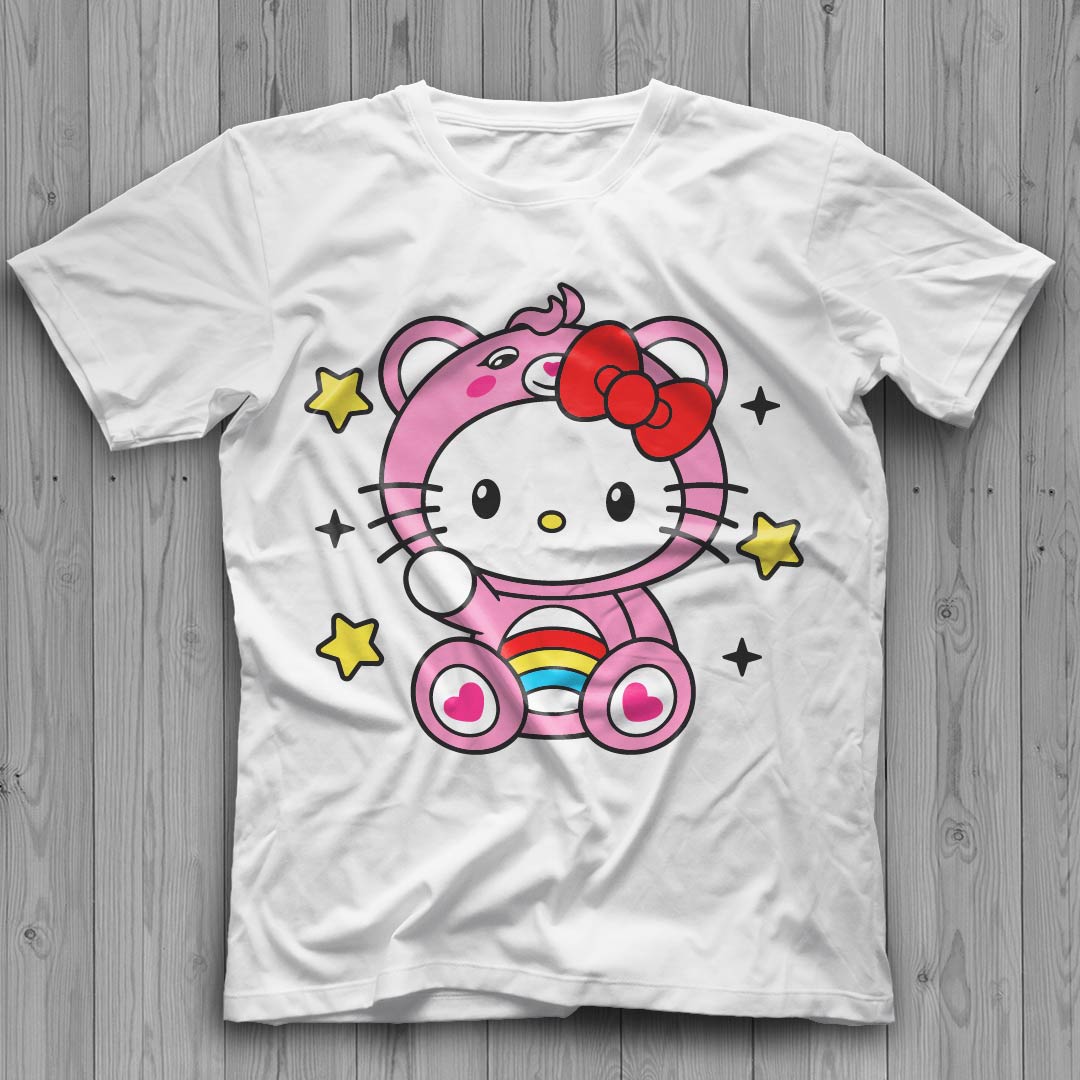 Hello Kitty Care Bear Graphic