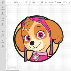 Skye Paw Patrol SVG