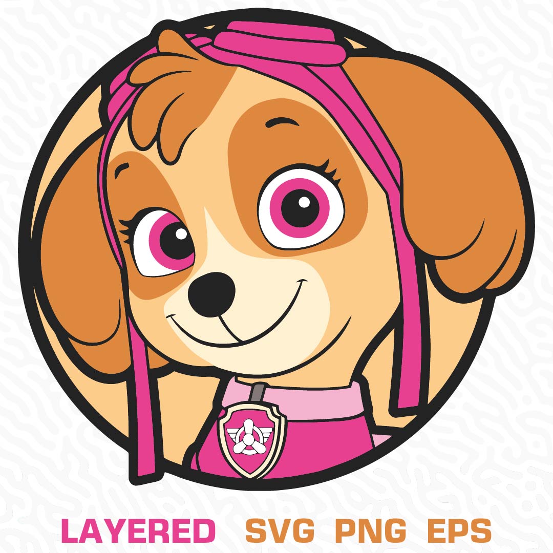 Skye Paw Patrol SVG