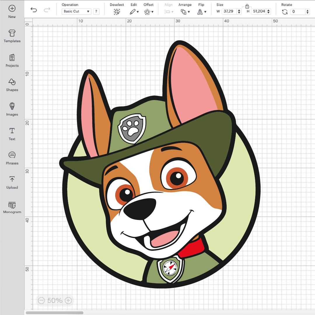 Paw Patrol Tracker SVG