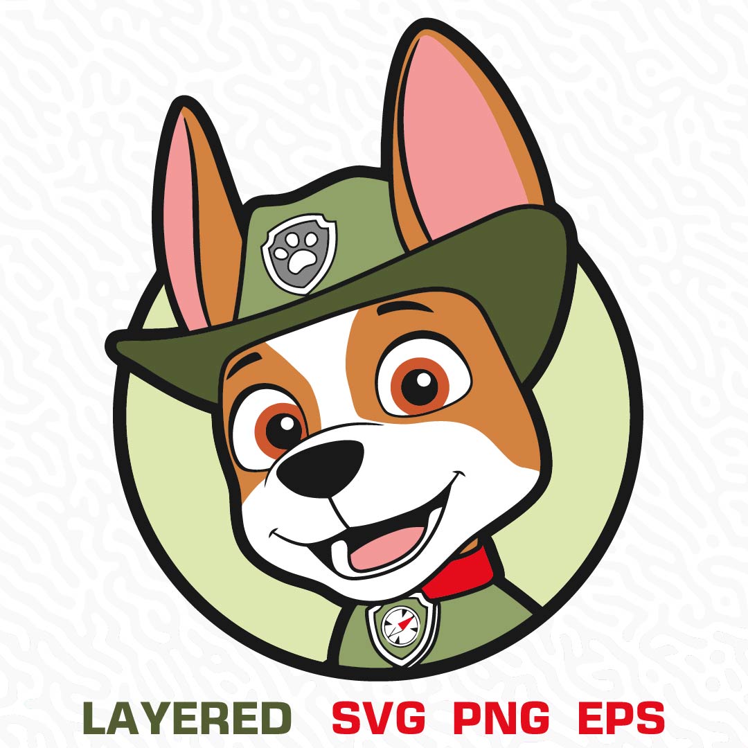 Paw Patrol Tracker SVG