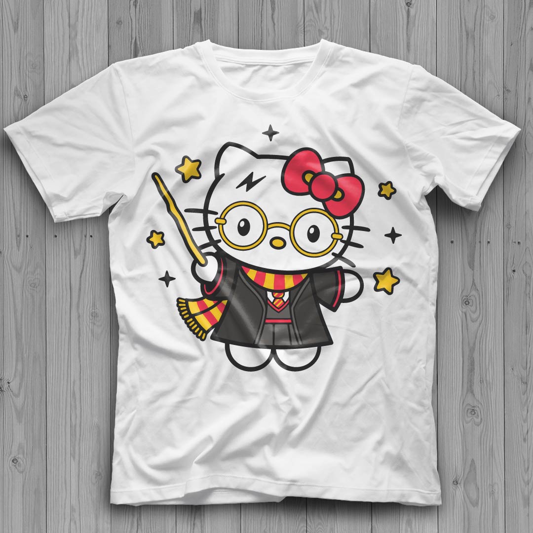 Hello Kitty Harry Potter Graphic