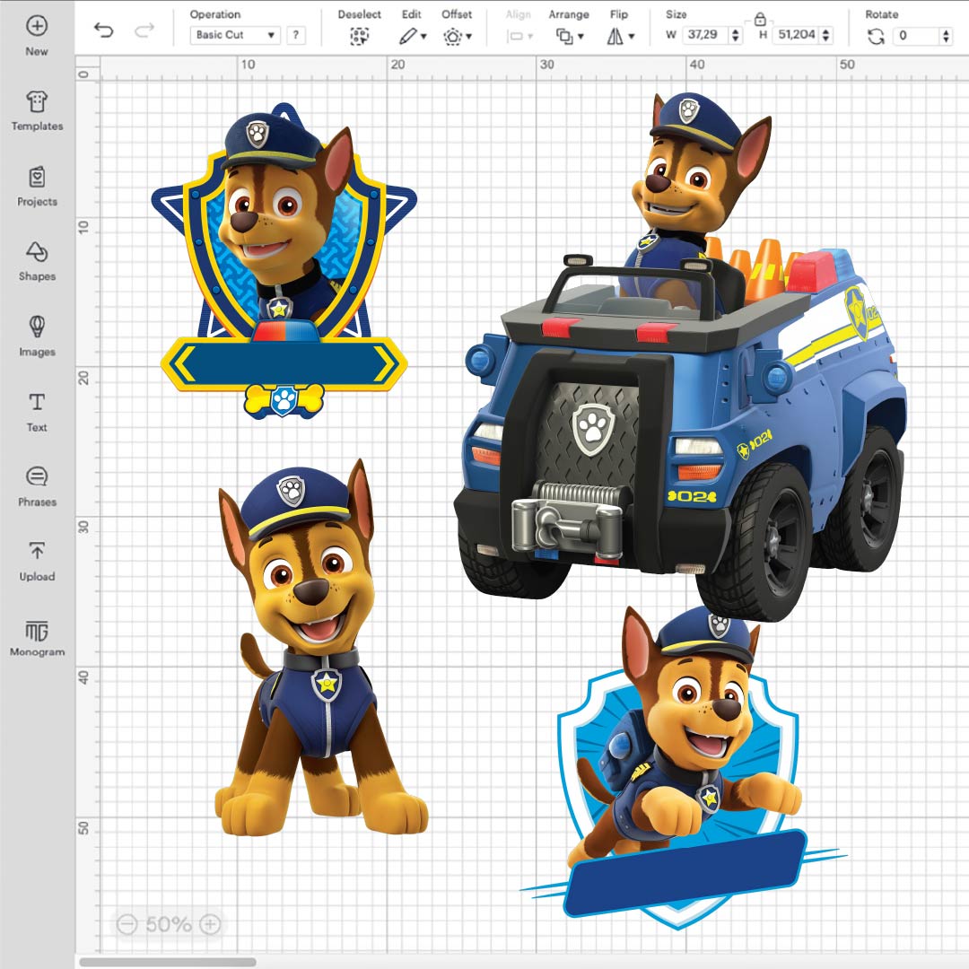 Chase Paw Patrol PNG