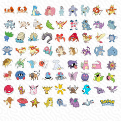 Pokémon SVG Design Bundle