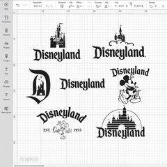 Disney Castle Logo SVG