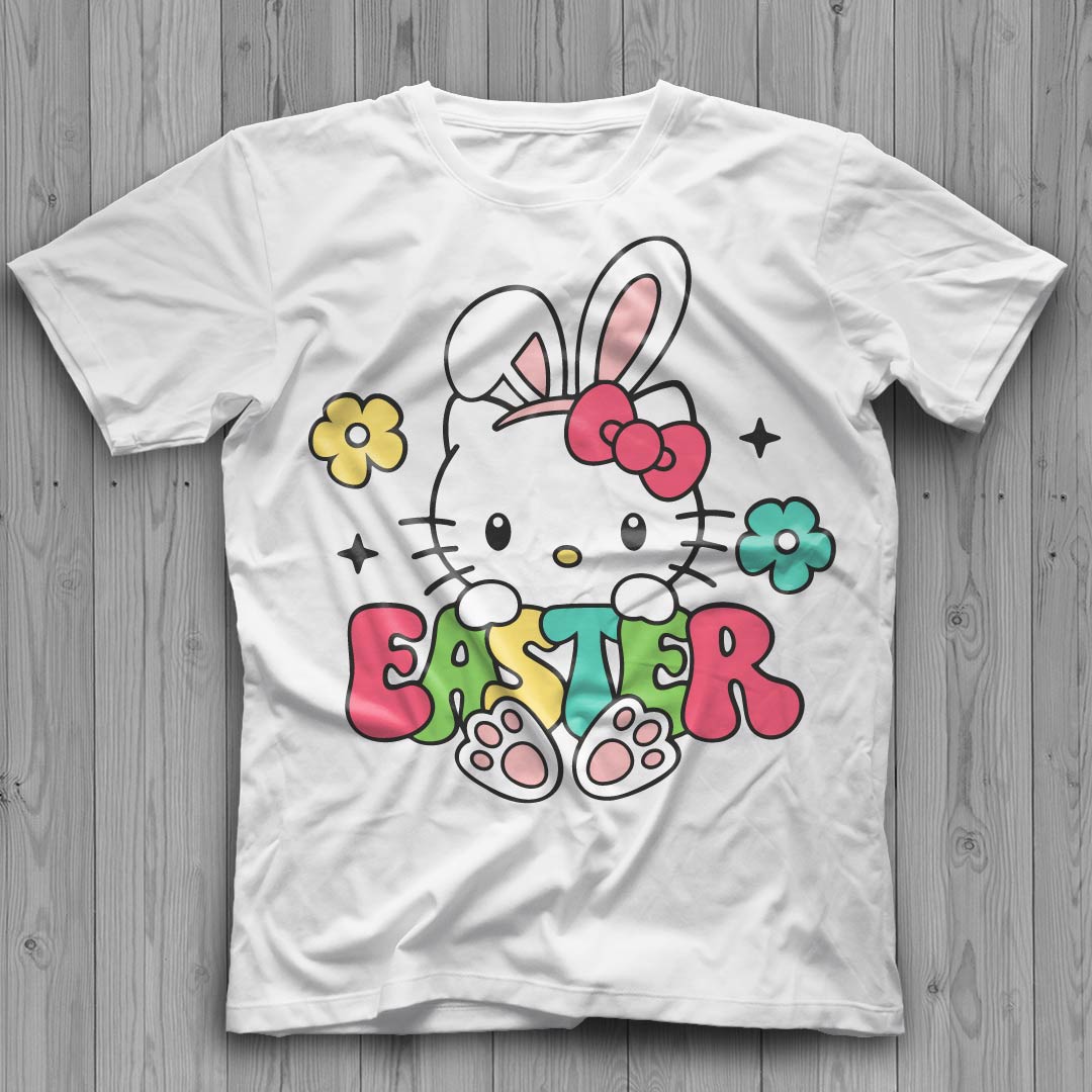 Hello Kitty Easter Bunny Graphic