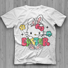 Hello Kitty Easter Bunny Graphic