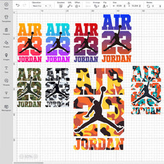 Air Jordan Logo SVG PNG EPS Bundle