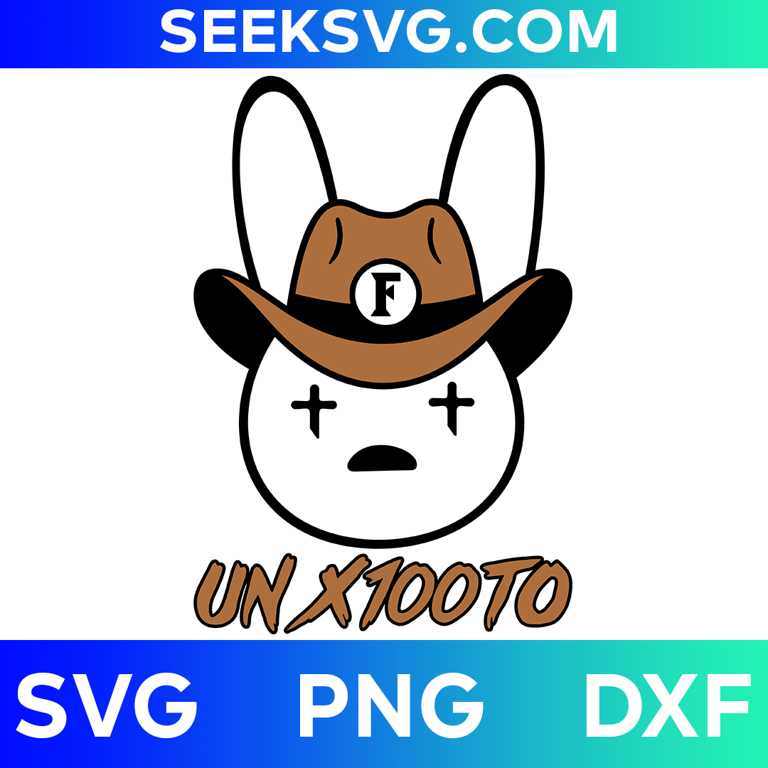 Bad Bunny Un x100to SVG | Grupo Frontera Un x100to Me Queda Un Por Ciento SVG for Cricut & Silhouette | High-Quality Vector Cut Files for Crafting and Music Enthusiasts