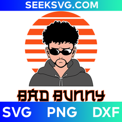 Bad Bunny Yonaguni Anime SVG | Yonaguni Song SVG | Bad Bunny Logo SVG | Anime-Inspired SVG | Cricut & Silhouette Vector Cut File