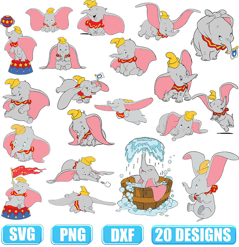 Dumbo SVG Bundle