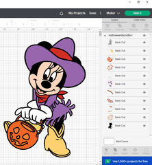 Mickey Mouse Halloween SVG Bundle