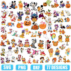 Mickey Mouse Halloween SVG Bundle