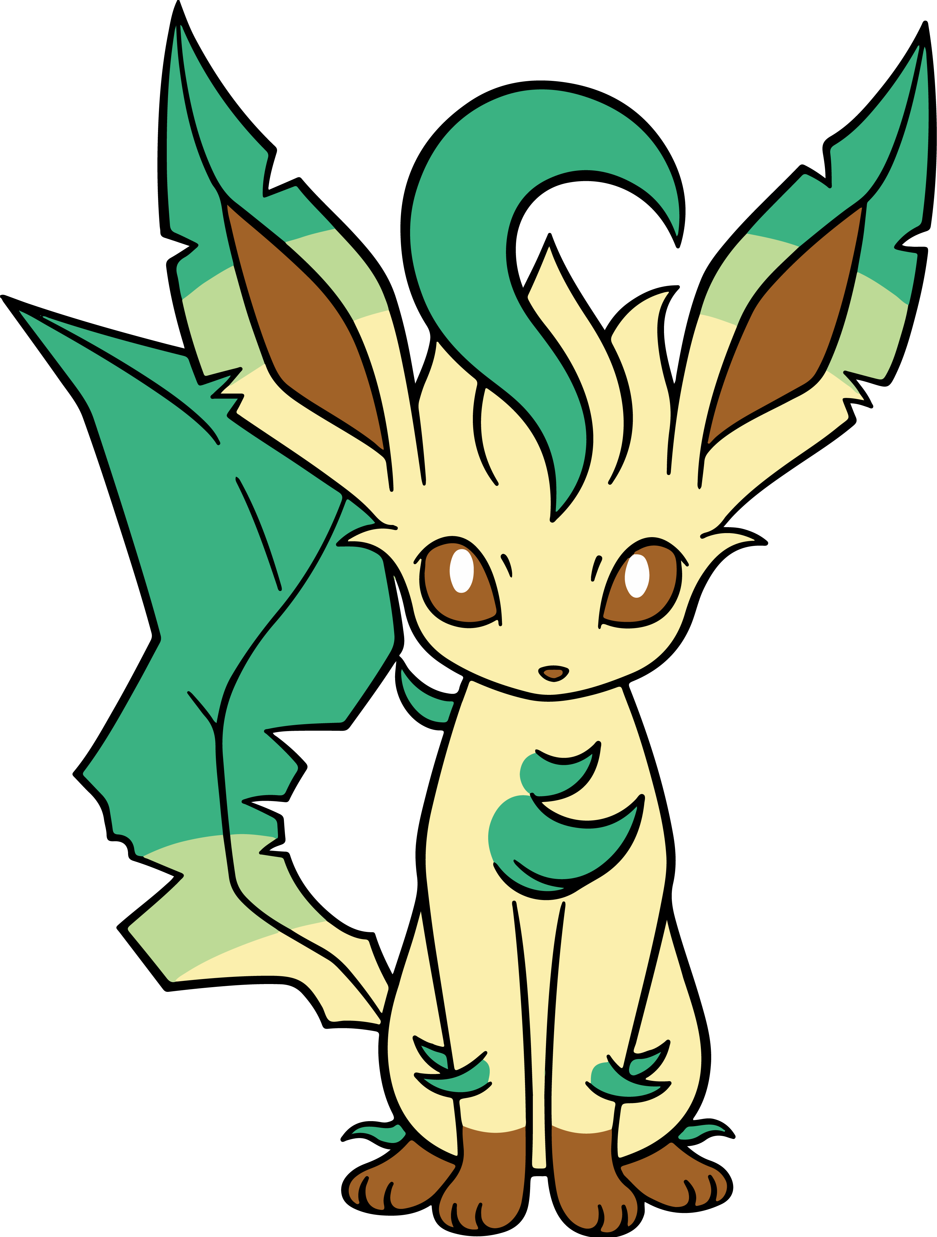 Pokémon Leafeon | SVG, EPS, PNG