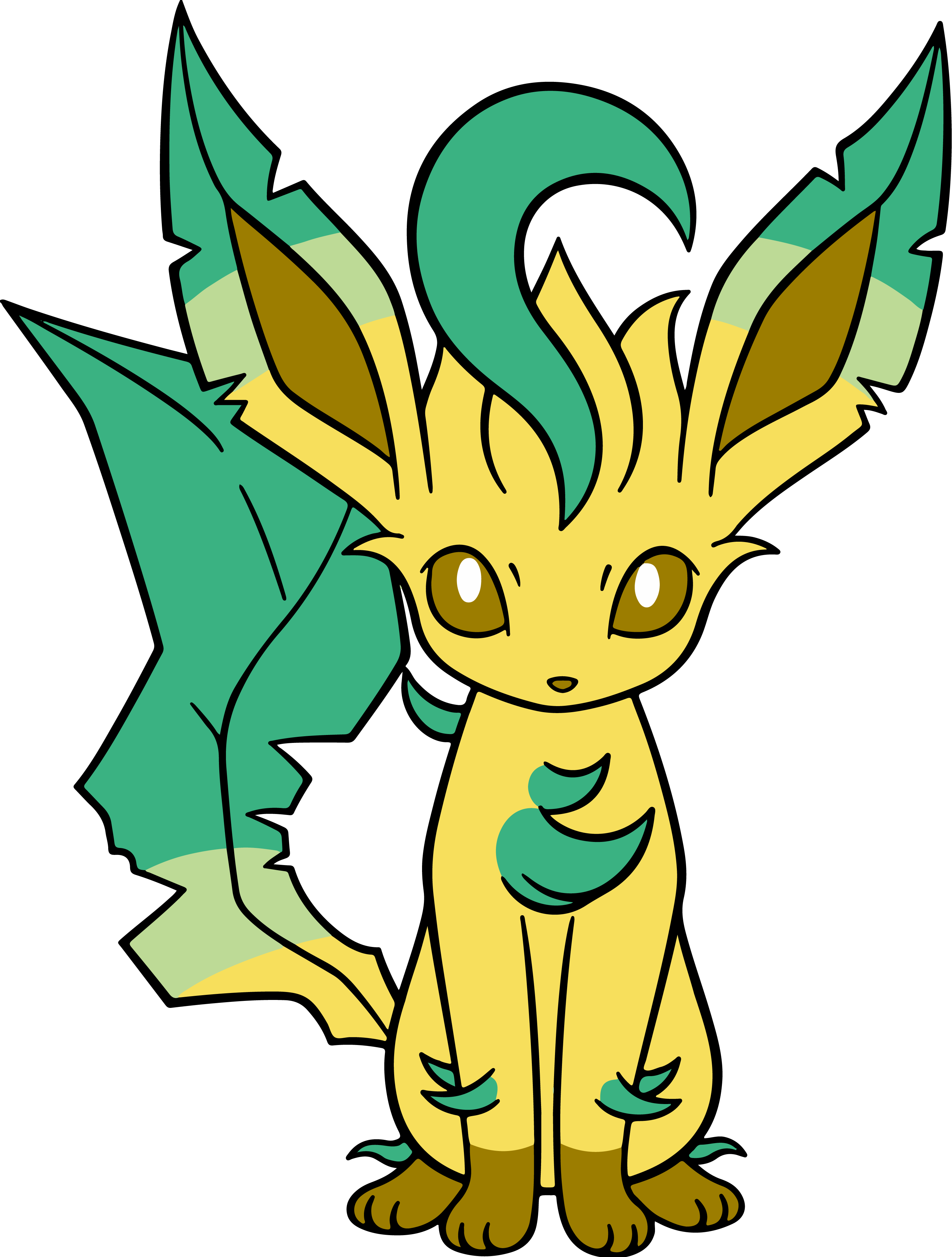 Pokémon Leafeon | SVG, EPS, PNG