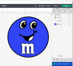 M&M SVG Faces Bundle