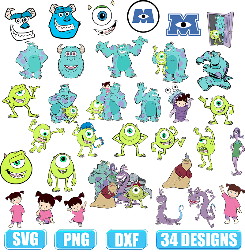 Monster SVG Bundle