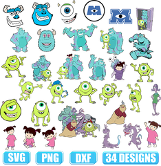 Monster SVG Bundle