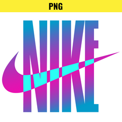 Nike Logo in Vibrant Colors