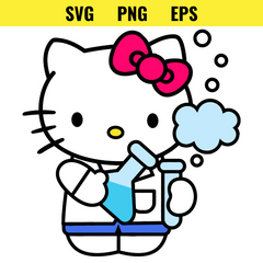 Hello Kitty Scientist