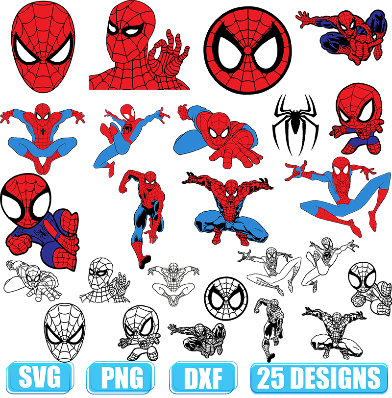 Spider-Man SVG Bundle