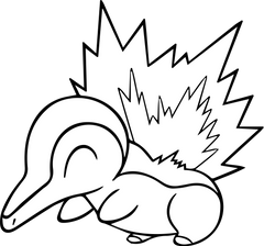 Pokémon Cyndaquil | SVG, EPS, PNG