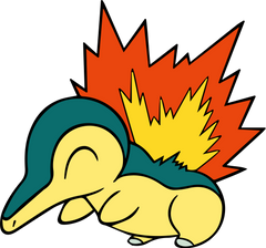 Pokémon Cyndaquil | SVG, EPS, PNG