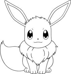 Pokémon Eevee | SVG, EPS, PNG