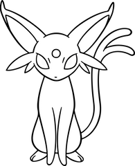 Pokémon Espeon | SVG, EPS, PNG