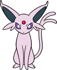 Pokémon Espeon | SVG, EPS, PNG