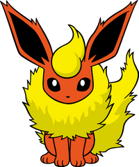 Pokémon Flareon | SVG, EPS, PNG