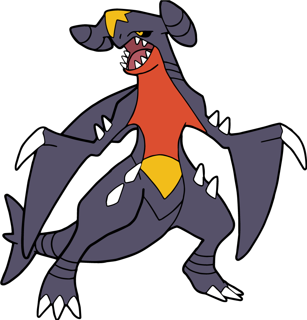 Pokémon Garchomp | SVG, EPS, PNG