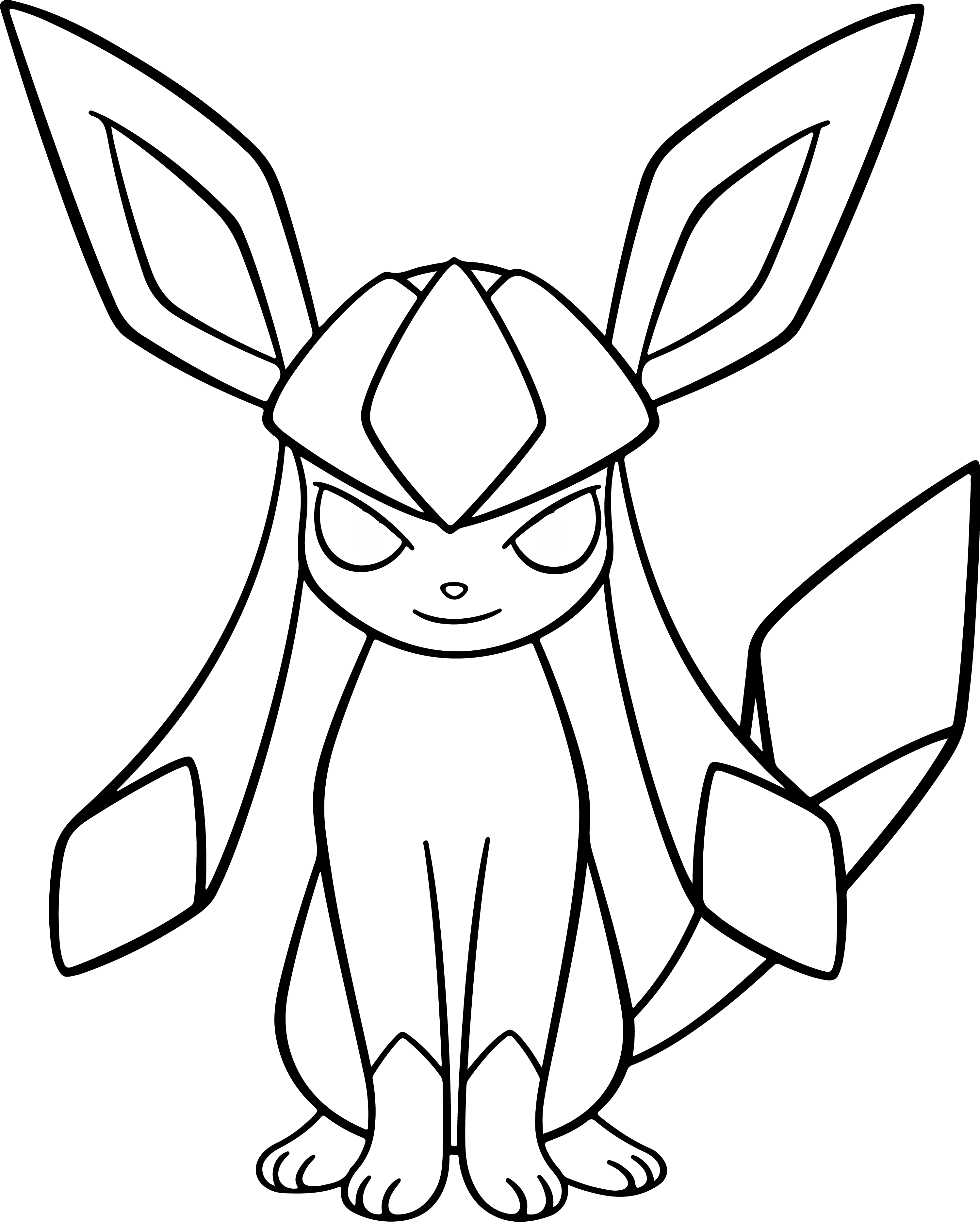 Pokémon Glaceon | SVG, EPS, PNG