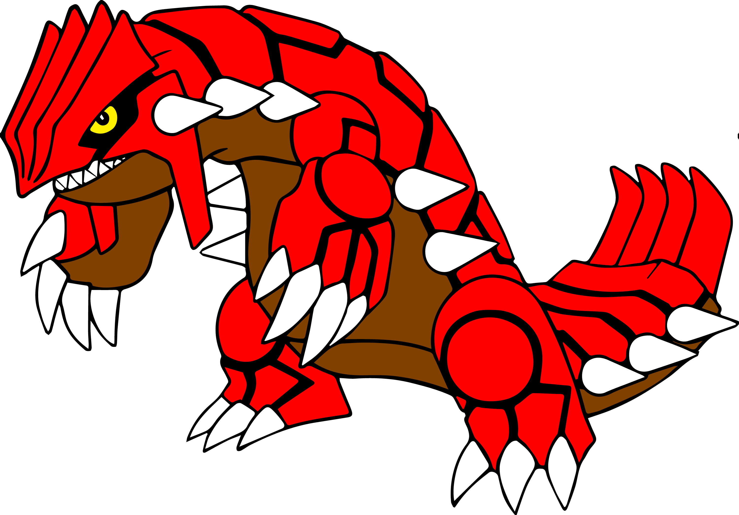 Pokémon Groudon | SVG, EPS, PNG