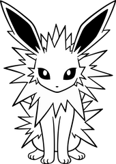 Pokémon Jolteon | SVG, EPS, PNG