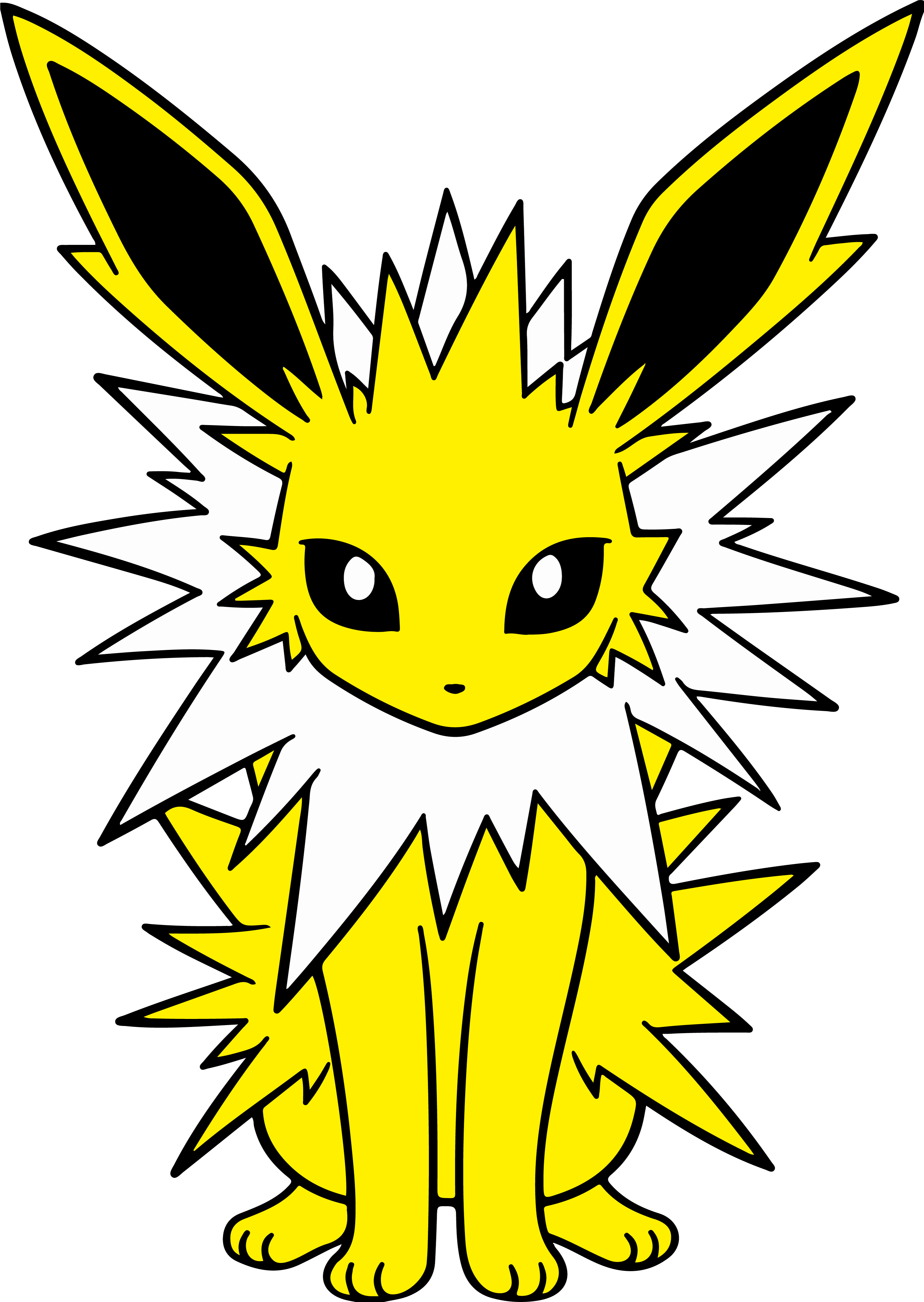 Pokémon Jolteon | SVG, EPS, PNG