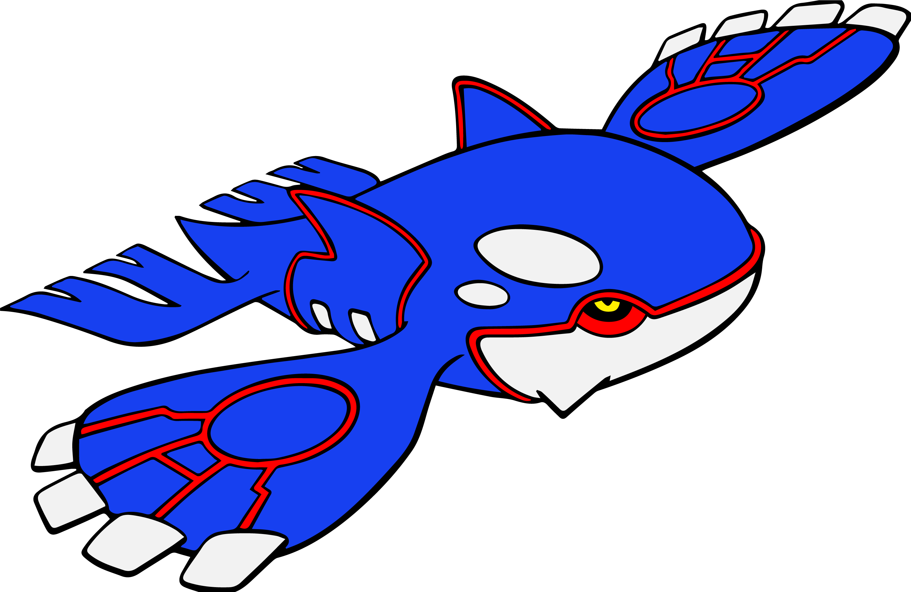 Pokémon Kyogre | SVG, EPS, PNG