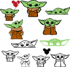 Baby Yoda Mandalorian Bundle