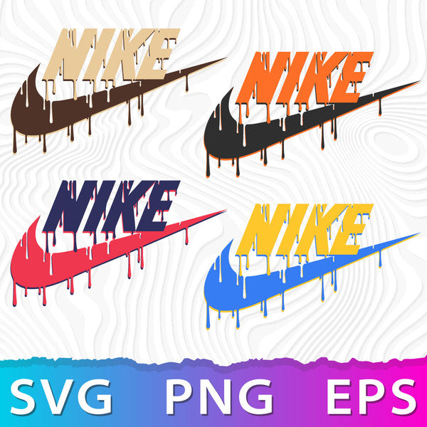 Nike Drip Logo SVG