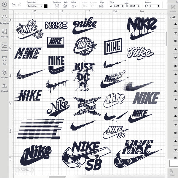 Nike Logo Vector Swoosh Bundle