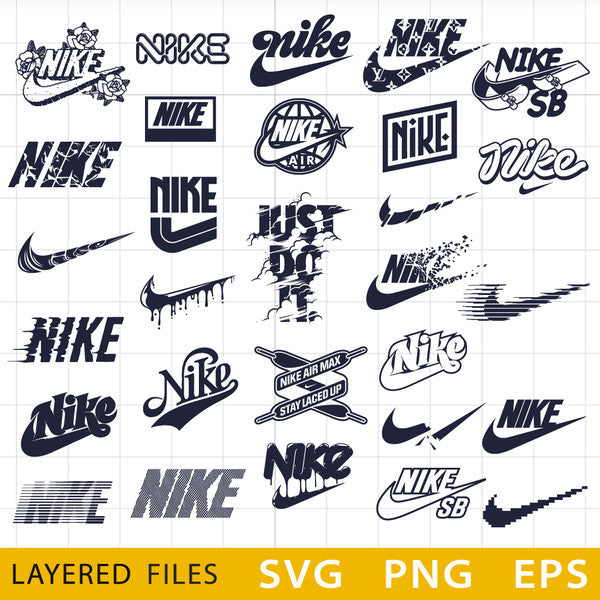 Nike Logo Vector Swoosh Bundle