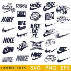 Nike Logo Vector Swoosh Bundle