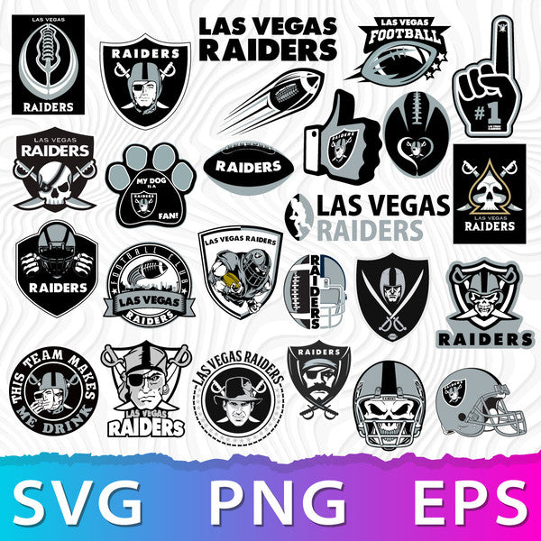 Las Vegas Raiders NFL Bundle | SVG, EPS, PNG