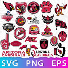 Arizona Cardinals NFL Bundle | SVG, EPS, PNG