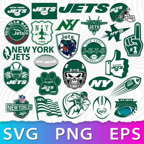 New York Jets NFL Bundle | SVG, EPS, PNG